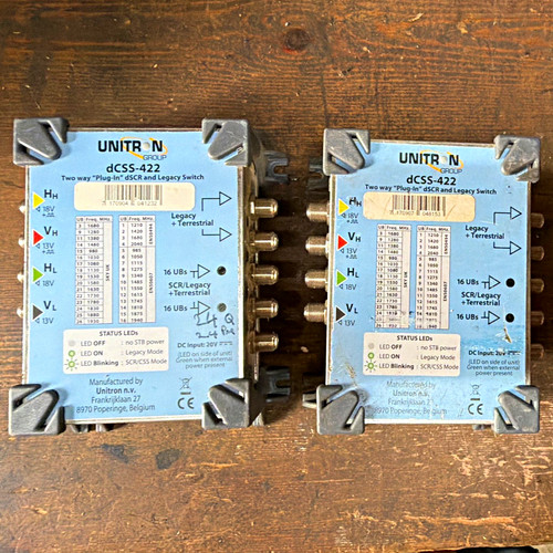 Unitron dcss 422 - 2x, plug-in