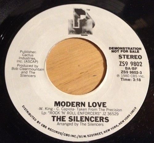 Silencers modern love - 45,