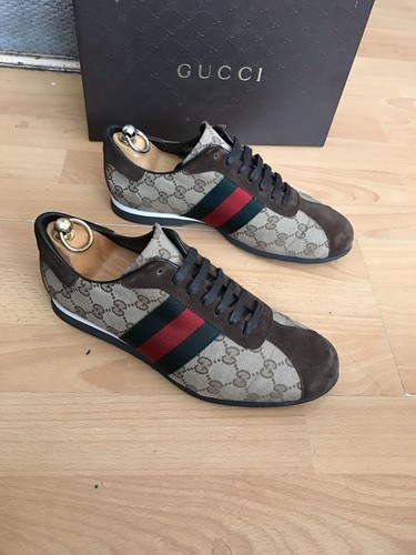 Gucci monogram leather - ,