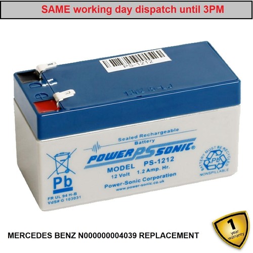 12v 2ah 3ah powersonic sla - 1.2ah/1.3ah,