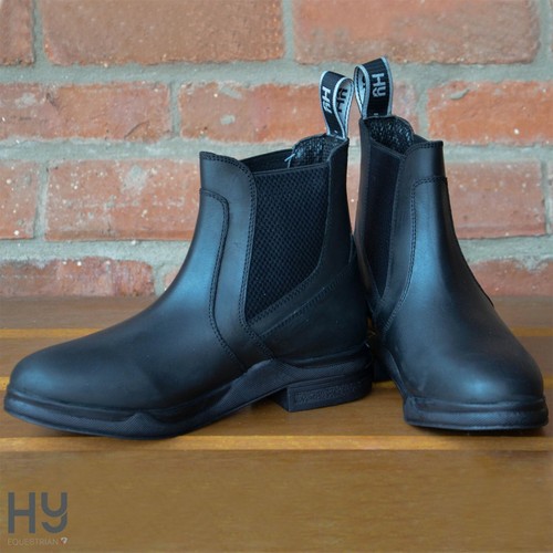 Wax leather jodhpur boot - leather, by