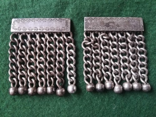 Old masonic apron fittings - masonic, fittings.