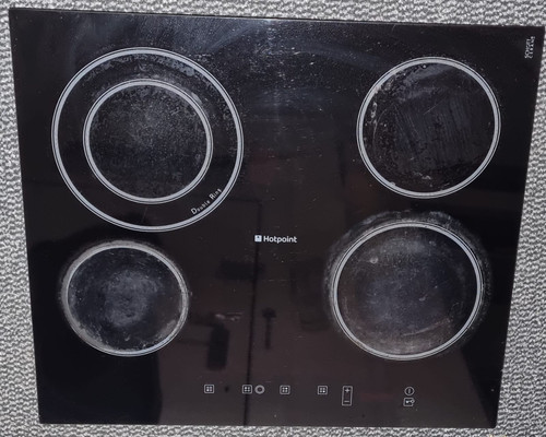 Burner ceramic glass electric