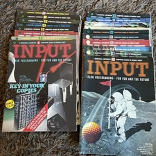18 X Input Magazines Vintage