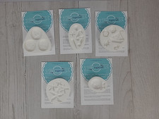 Ellam Sugarcraft Moulds Sea, Pirate, Treasure Themed Set x5 for Cupcakes Cakes