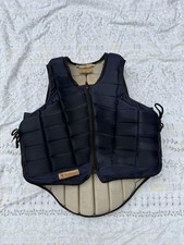 Used Navy Race Safe 2009 Adult Body Protector Size Small