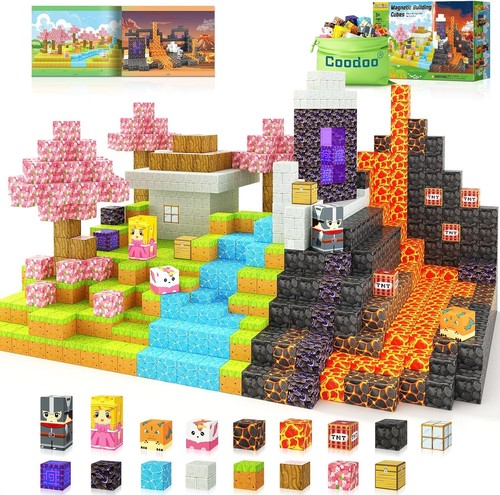 Fantasy themed magnetic blocks - fantasy-themed,