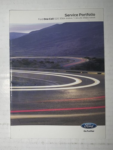 Ford service book covers - book,