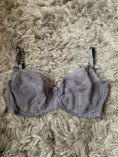 Florence Fred F&f grey See Through Underwired Bra 36f