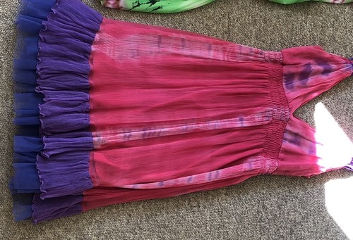Beautiful silk dress with - beautiful,