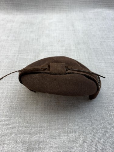Vintage velour fascinator - velour, hat