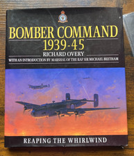 WW2 multi signed RAF Stirling Bomber Command book Richard Overy
