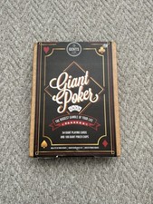 Giant Poker Card Game 54 Giant