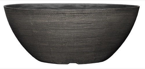 Oval bowl plant pot - oval,