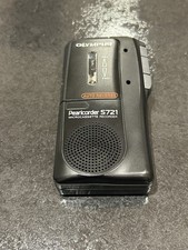 Olympus Pearlcorder S721 Microcassette Voice Recorder Black. No cassette