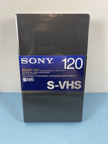 New sealed sony vhs - sony, 120