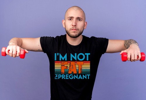 Not fat am pregnant - i'm, i