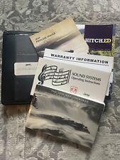 JEEP XJ CHEROKEE OWNERS MANUAL SERVICE HANDBOOK SET IN WALLET 97-01 Phase2 2000
