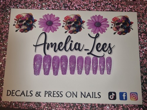Pre glued press nails - glued,