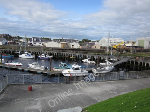 Photo 6x4 girvan harbour - 6x4,