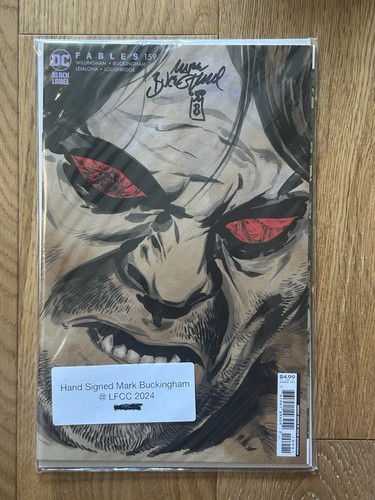 Fables 159 signed mark - #159, by
