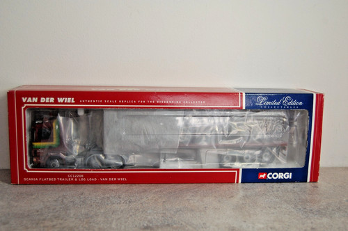 Corgi cc12208 scania - corgi, flatbed