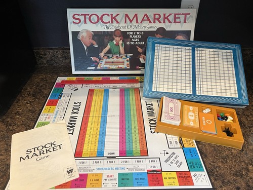 Stock market board game - stock,