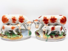 Vintage Staffordshire Cow with