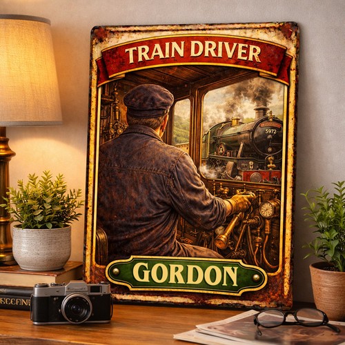 Personalised train driver - personalised,