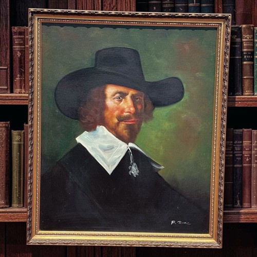 Portrait painting the - painting, of