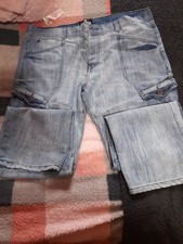 Mens Airwalk Cargo Jeans Waist 38R