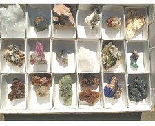 Mineral Collection Lot Of 21