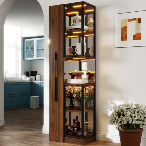 Wooden display storage - 70",