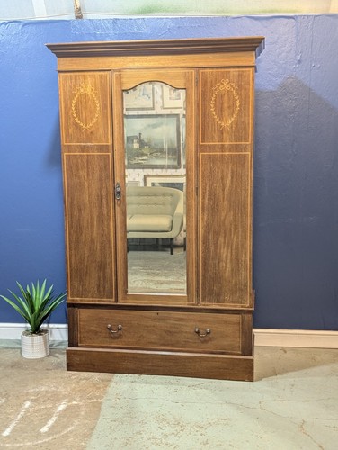 Edwardian inlaid mahogany - edwardian,