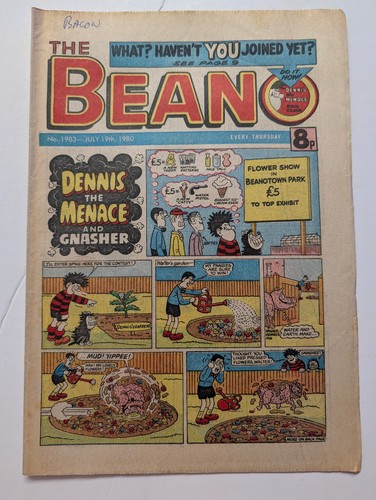 Beano comic 1983 - beano,