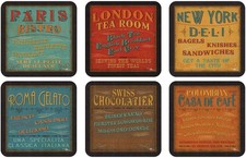 Pimpernel Lunchtime Coasters
