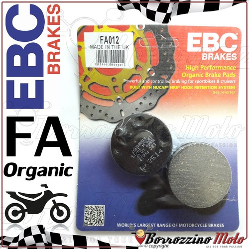 Brake pads front organic - front, ebc