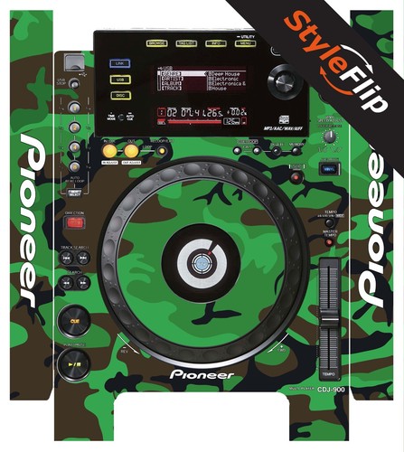 Pioneer cdj 900 skin camo - pioneer,