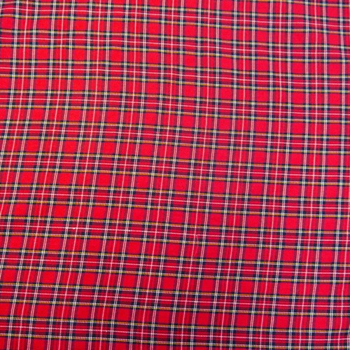 Polyviscose tartan plaid check - plaid,