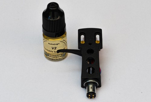 Matt black headshell stylus - black,