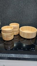 Wooden salad bowl set - salad,