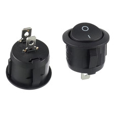 Mini On/Off Round Circular