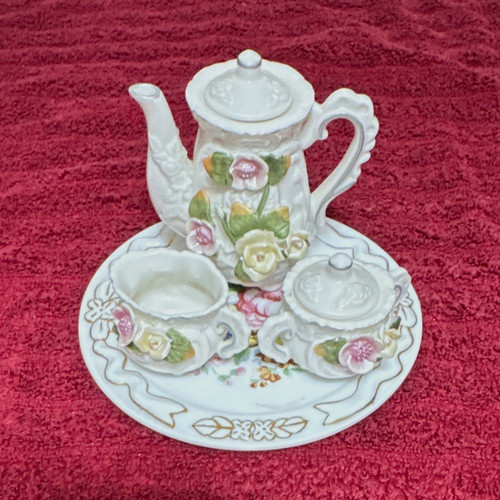 Porcelain mini tea set - mini, oz