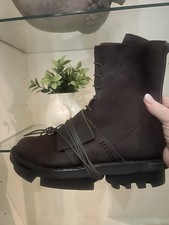 Trippen Brown Calf Suede BN New Ankle Chunky Designer Boots 38/5 £394 paloffner 