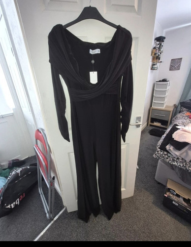 Club london black cowl neck - london,