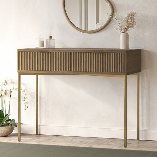 Dark wood ribbed - dark,