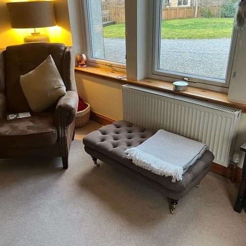 Deep buttoned chesterfield - ,