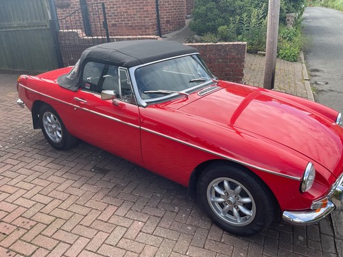 Mgb roadster flame - mgb,
