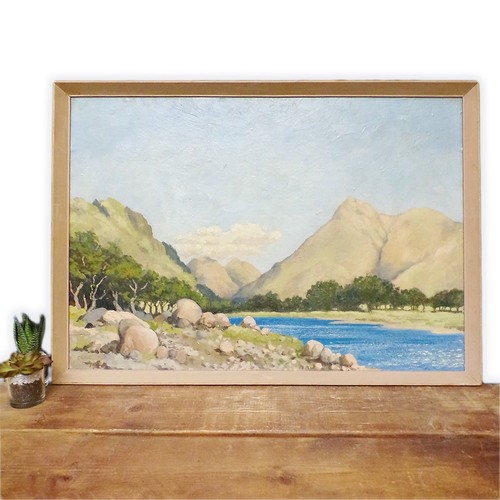 Oil painting landscape - painting,
