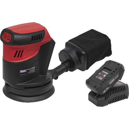 125mm cordless orbital - 125mm, palm